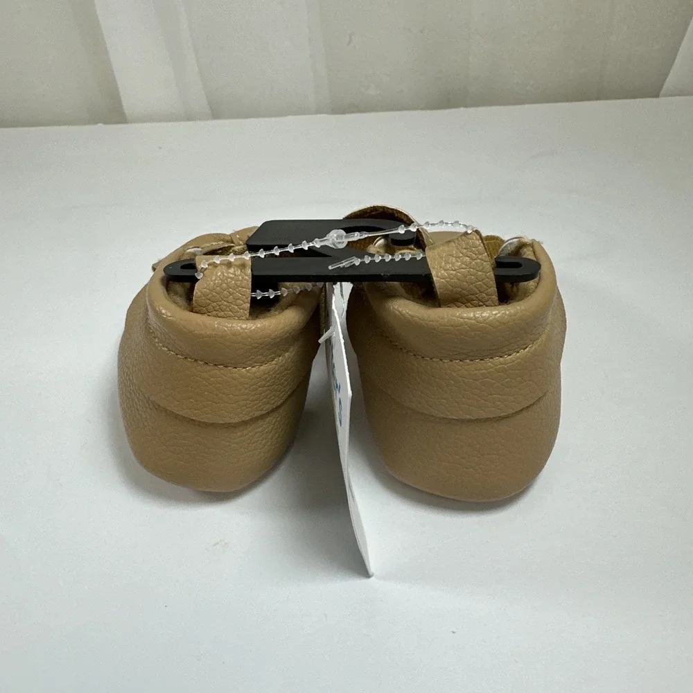 Carter's Child Of Mine Shoes Baby Size 3-6 Months Brown Bow Shoes